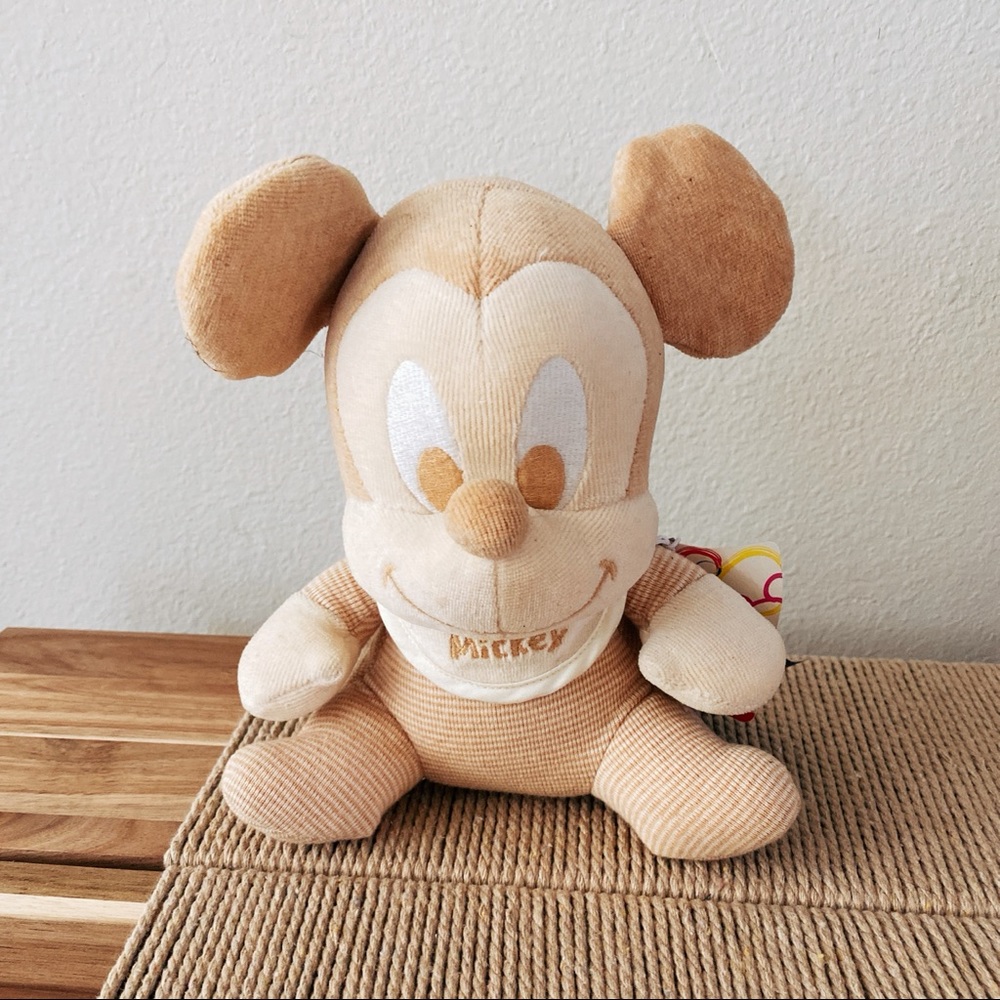 Limited edition Mickey Rattling Baby Toy Doll